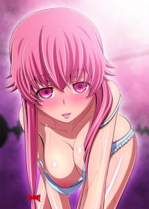 我妻由乃のエロ画像（未来日記）2