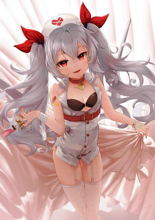 ヴァンパイアの悩殺必死のセクシーポーズのエロ画像！【アズールレーン】