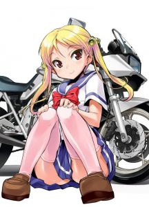 鈴乃木凛のエロ画像（ばくおん!!）13