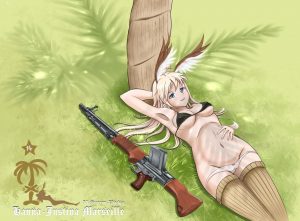ハンナ・ユスティーナ・マルセイユのエロ画像（ストライクウィッチーズ）47