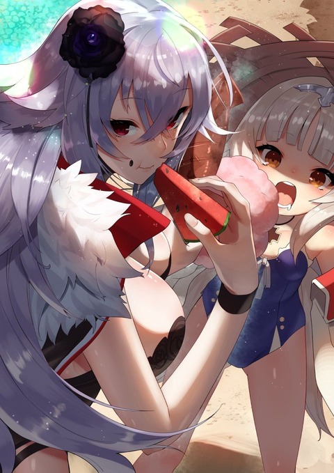 【アズールレーン】グラーフ・ツェッペリンの抜けるセックス写真画像集