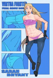 サラ・ブライアントのエロ画像（バーチャファイター）16