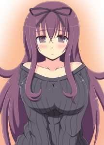 紫のエロ画像（閃乱カグラ）29