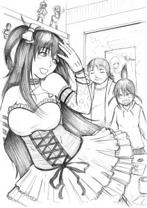 大野加奈子のエロ画像（げんしけん）40