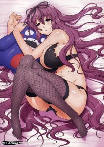 紫のエロ画像（閃乱カグラ）33