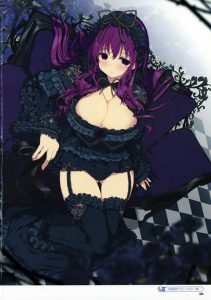 紫のエロ画像（閃乱カグラ）30