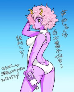 芦戸三奈のエロ画像（僕のヒーローアカデミア）45