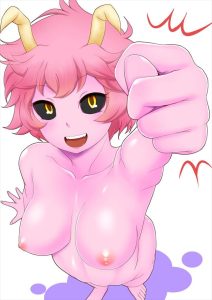 芦戸三奈のエロ画像（僕のヒーローアカデミア）48