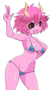 芦戸三奈のエロ画像（僕のヒーローアカデミア）50