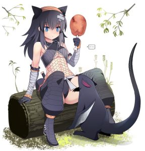 ナルガ装備のエロ画像（モンスターハンター）1