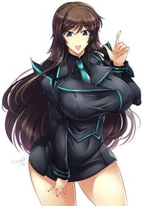 篁唯依のエロ画像（マブラヴ）23
