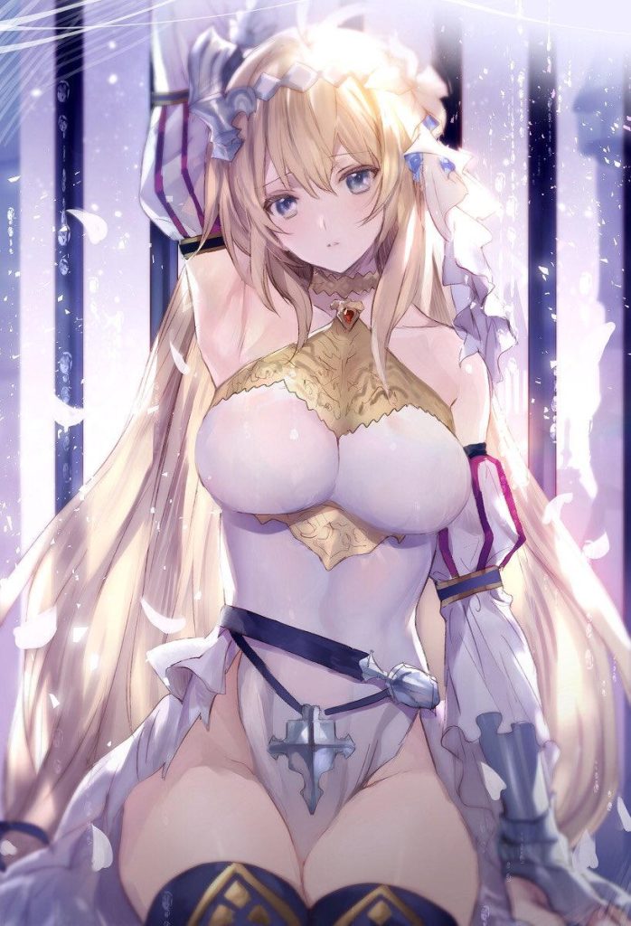 【グランブルーファンタジー】こんな超絶エッロエロなジャンヌ・ダルクの抜ける二次エロ画像があったのか？！