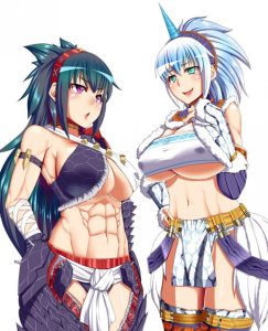 ナルガ装備のエロ画像（モンスターハンター）11
