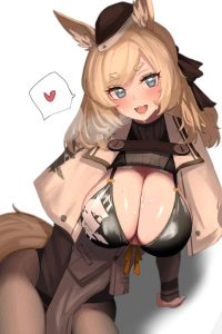 ウィスラッシュのエロ画像（アークナイツ）4