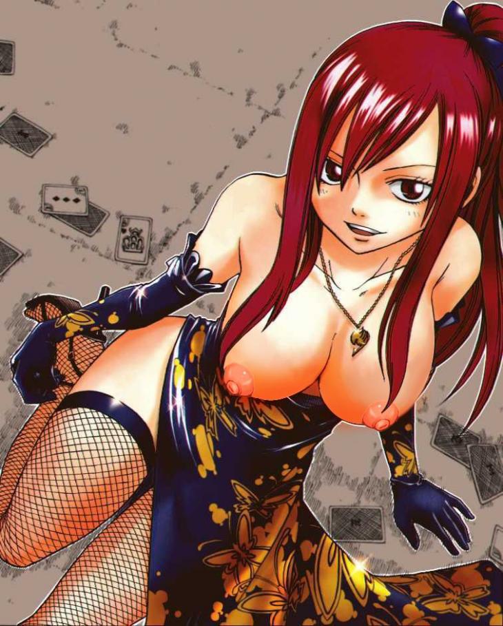 【FAIRY TAIL】二次元の世界に行ってエルザとめっちゃハメハメしたいと思わせるエロ画像まとめ