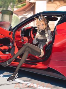 ウィスラッシュのエロ画像（アークナイツ）8