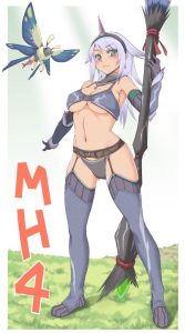 キリン装備のエロ画像（モンスターハンター）51