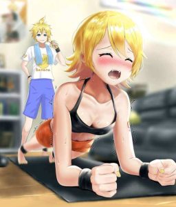 鏡音リンのエロ画像（ボーカロイド）36