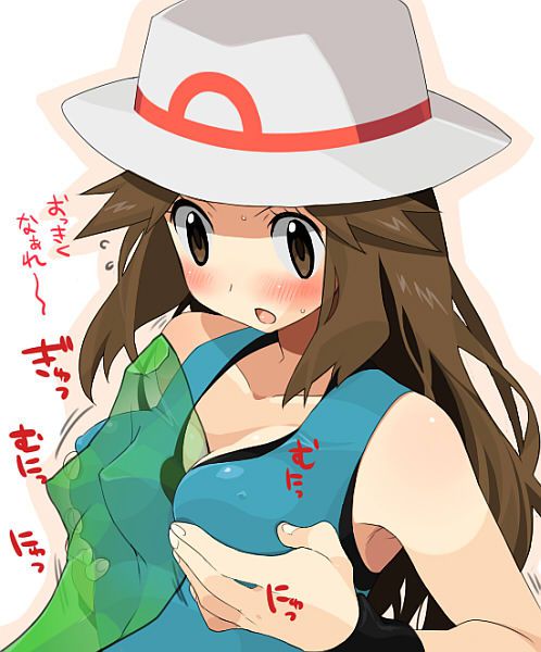 【エロ画像】ポケットモンスター リーフと漫画みたいなＨがしたくなる抜きヌキ二次エロ画像