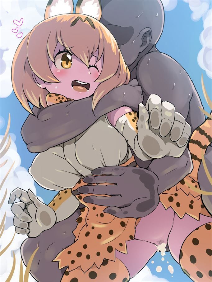 【けものフレンズ】サーバルのがっつりむしゃぶりつきたいおっぱいエロ画像で即抜き！