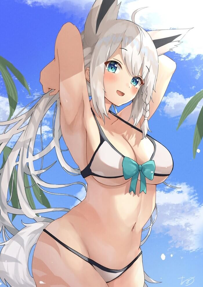 【ホロライブ】白上フブキのhentai二次エロ画像まとめ