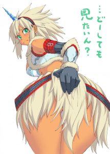 キリン装備のエロ画像（モンスターハンター）39