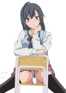 雪ノ下雪乃のエロ画像（やはり俺の青春ラブコメはまちがっている。）57