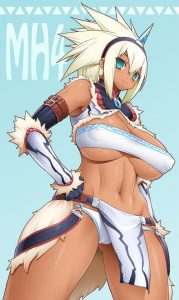 キリン装備のエロ画像（モンスターハンター）5
