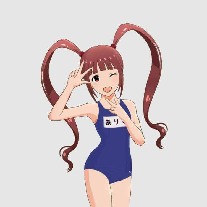 【エロ画像】アイドルマスターのエロコスプレの参考にしたくなる松田亜利沙のキャラクター画像