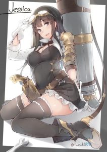 ジェシカのエロ画像（アークナイツ）29