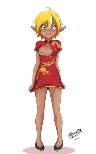 アウラ・ベラ・フィオーラのエロ画像（オーバーロード）55