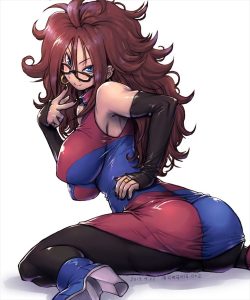 人造人間21号のエロ画像（ドラゴンボール）44