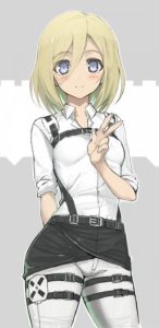 クリスタのエロ画像（進撃の巨人）13
