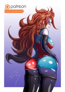 人造人間21号のエロ画像（ドラゴンボール）56
