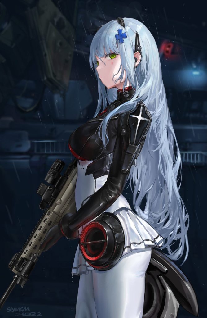 【ドールズフロントライン】HK416のエッチでがっつり抜けるエロ画像