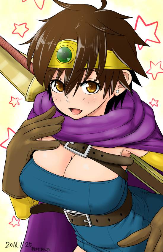 【ドラゴンクエスト】女勇者のエッチでがっつり抜けるエロ画像