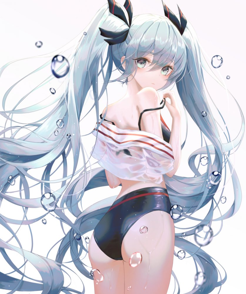 【エロ画像】可愛い初音ミクの画像を集めてみたが、エロすぎだろ・・・(ボーカロイド)