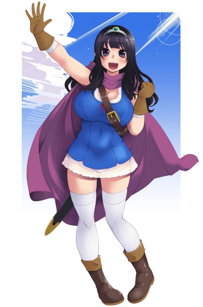 女勇者のセクシーで抜ける二次エロ画像集【ドラゴンクエスト】