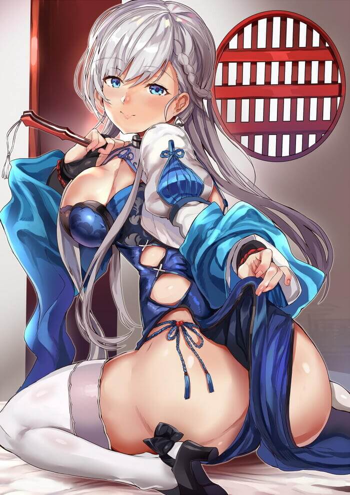 【アズールレーン】ベルファストのエッチでがっつり抜けるエロ画像