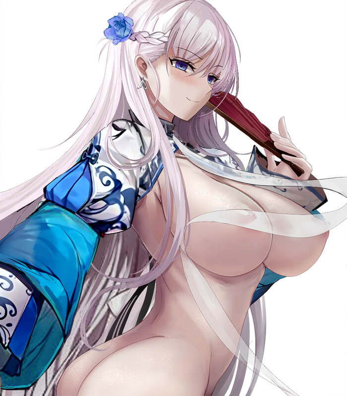 【アズールレーン】ベルファストのエッチでがっつり抜けるエロ画像