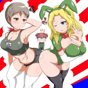 ナオミのエロ画像（ガールズ&パンツァー）26