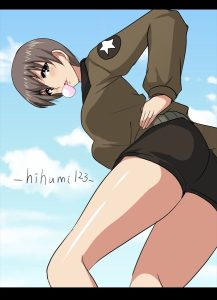 ナオミのエロ画像（ガールズ&パンツァー）31