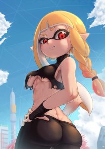 3号のエロ画像（スプラトゥーン）1