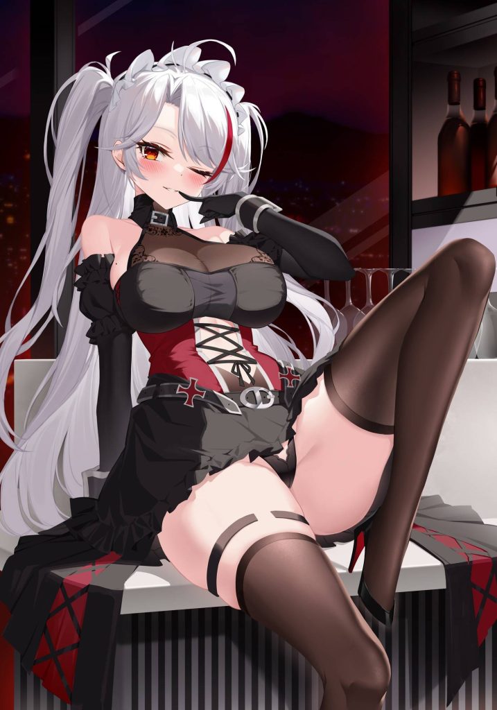 【アズールレーン】プリンツ・オイゲンのエロカワイイ画像を無料でまとめて貼っていくぜ☆