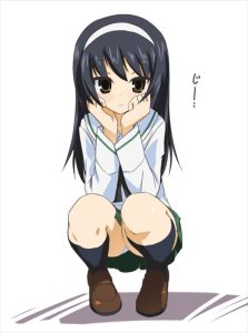 冷泉麻子のエロ画像（ガールズ&パンツァー）10