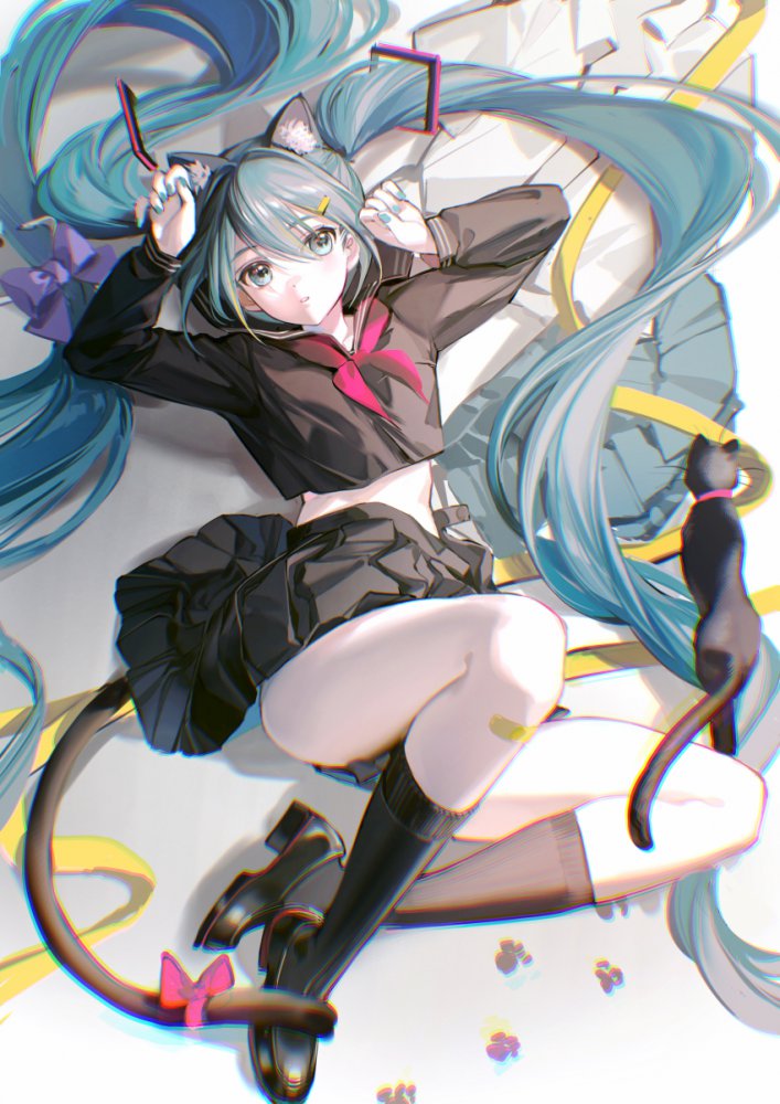 【ボーカロイド】初音ミクでエロ漫画のように好き放題シコリまくり画像