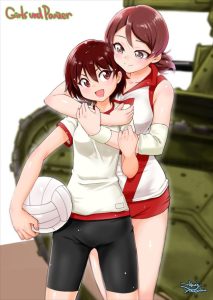 磯辺典子のエロ画像（ガールズ&パンツァー）33