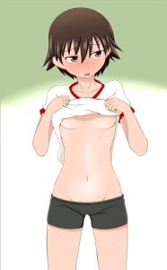 磯辺典子のエロ画像（ガールズ&パンツァー）36