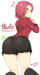 ローズヒップのエロ画像（ガールズ&パンツァー）15