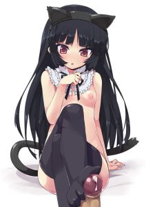 黒猫のエロ画像（俺の妹がこんなに可愛いわけがない）45